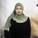 Women's Hijab solid color chiffon long scarf pullover single layer ruffle women's wrap comfortable scarf women's_viptrois.com