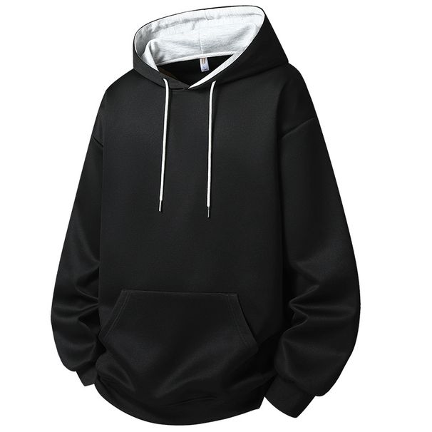 Unisex Oversized Hoodie | Streetwear Pullover With Kangaroo Pocket, Ribbed Hem, Lightweight Polyester, Minimalist Design For Men & Women_viptrois.com