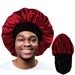 Women's Satin Sleep Cap With Wide Band - Soft & Breathable Hair Bonnet For Sleeping, Bathing, And Styling - Double Layer Design For Comfort And Style_viptrois.com