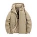 Cotton-padded Men's Plus Size Casual Cotton-padded Clothes Flow Removable Cap Charging Clothes Graphene Thermal Clothing_viptrois.com