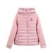 Men's Clothing Hooded Down Cotton Coat, Seasonal Patchwork, Petite Warm Cotton Coat With Wheat Ear Brooch, US Style Women's Outerwear_viptrois.com