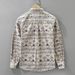 Trendy Printed Long Sleeved Shirt For Men, Fashionable And Versatile, Artistic And Casual Loose Top_viptrois.com