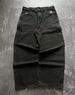 Popular Retro Street Straight Loose Casual Versatile Men's Black Pants Jeans_viptrois.com