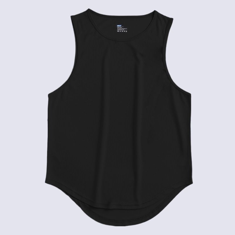 Men's Clothing Summer marathon quick-drying sports vest men's sleeveless vest running training basketball loose fitness vest_viptrois.com