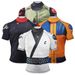 Men's Clothing Casual Sports Short Sleeved Sweat Wicking Quick Drying Summer And Autumn Trend High Elastic High Neck Short Sleeved_viptrois.com