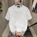 American Pure Cotton Short T-shirt Youth Men's And Women's Summer Instagram Fashion Brand Street Loose Half_viptrois.com