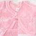 Mother & Kids Girls' One-Button Knit Cardigan Short Sleeve Top Toddler Baby Summer Lightweight Cover-Up Soft Cotton Round Neck_viptrois.com