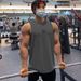 Men's Clothing GYM Summer Sleeveless Vest Men's Basketball Training Muscle Loose Sports Ice Silk T Shirt Fitness Clothes_viptrois.com