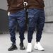 Men's Clothing Cuffed Pants, Super Popular Pants In Spring, National Trend, Multi Pocket, Casual, Loose And Fashionable Overalls For Men_viptrois.com
