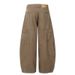 Men's Clothing Retro Distressed Multi Pocket Wide Leg Workwear Scimitar Pants Pleated Loose Casual Pants_viptrois.com
