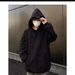 Autumn Starry Sky Hoodie Couple's Versatile Coat Men's Retro Black Hoodie_viptrois.com