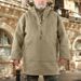 European And American Cross-Border Clothing Winter Mid-Length Casual Woolen Sweatshirt Men's Trendy Top_viptrois.com