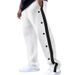 Men's Clothing Textured Jacquard Trousers Single Breasted Patchwork Loose Large Size Casual Pants Versatile Sweatpants_viptrois.com