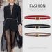 Women's Belt Smooth Buckle Female Student Genuine Leather Korean Style Simple Pants Belt Female Decorative Belt_viptrois.com