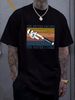 The Wetter You Get The Faster I Come Plumbing Tools Vintage Men's Cotton T-Shirt Top For Everyday Wear Homme Streetwear Breathable Summer_viptrois.com
