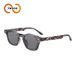 Two Circles New Small Frame Single Beam Sunglasses Fashion Sunglasses Plain Rice Nail Glasses_viptrois.com