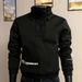 Men's Clothing Button sweatshirt men's spring and autumn style new stand up collar loose top chic style trend_viptrois.com