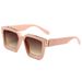 86229 Square Sunglasses – Large Frame Retro Disco Glasses For Men (Millionaire Fashion Trend)_viptrois.com