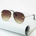 VOOTHOST Classic Brand Designer Pilot Sunglasses Women Men Vintage Driving Small Bee Mirror Sun Glasses For Female With Leather Glasses Case F0118_viptrois.com