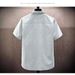 CT 2025 Summer Men's Vertical Striped Shirt Short Sleeve Square Collar Thin Slim Fit Business Gentleman_viptrois.com