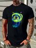 A Ferret Watercolour Mens T-Shirt 100% Cotton Stretched Versatile Soft Homme Designer Clothes Stylish Casual Breathable Comfortable Summer Fashion_viptrois.com