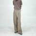"Men's High-Waisted Pleated Dress Pants - Blend Wide-Leg Trousers With A-Line Cut & Breathable Drape (Office To Casual Wear)"_viptrois.com