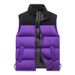 Men's Corduroy Vest Winter Casual Sleeveless Jacket With Color Blocking, Lightweight Warm Layering Piece For Everyday Wear (S-5XL)_viptrois.com