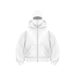 Pure Hot-Selling Fashionable Hoodie With Zipper, Sports Sweatshirt, Unisex, Autumn And Winter Fleece-Lined Double Hood_viptrois.com