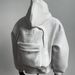 Men's Casual Box Fit Zip-Up Hoodie Sweatshirt With Stand Collar, Lightweight Cotton Blend, Grey & Black Color Options (M-3XL)_viptrois.com