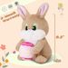 Cross Border Easter Bunny Plush Doll Bunny Plush Doll Soothing Companion Sleeping Doll Gift_viptrois.com