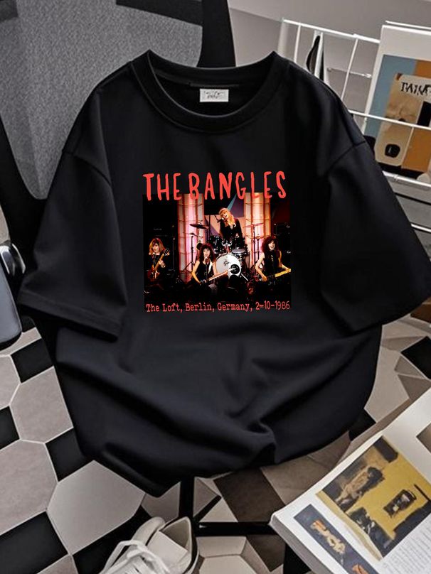 The Bangles That Should Exist Black 1986 Men T Shirt S To 5XL Fans MD424 Soft Comfortable Unisex Streetwear Stylish Summer Slightly_viptrois.com