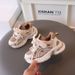 Children's Dad Shoes Autumn New Mesh Breathable Girls Sports Shoes Lightweight Versatile Boys Single Mesh Shoes Trendy_viptrois.com