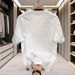 Men's Clothing Pure Cotton Summer Letter Print Short Sleeved T Shirt Simple Top Men's T Shirt Loose Half Sleeved Bottoming Shirt Trendy Brand_viptrois.com