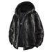 Fleece-Lined Corduroy Jacket – Slim Fit Stand Collar Hooded Coat (Unisex, 3 Colors)_viptrois.com