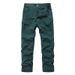 Men's Classic Work Pants – Relaxed Straight Fit With Stretch, Durable & Versatile For Casual Style_viptrois.com