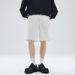 XXBRO Men's Cleanfit White Denim Shorts – Vintage High Street Straight-Leg Cotton 5-Pocket Bermuda (S-3XL, Non-Stretch, Summer Essential)_viptrois.com