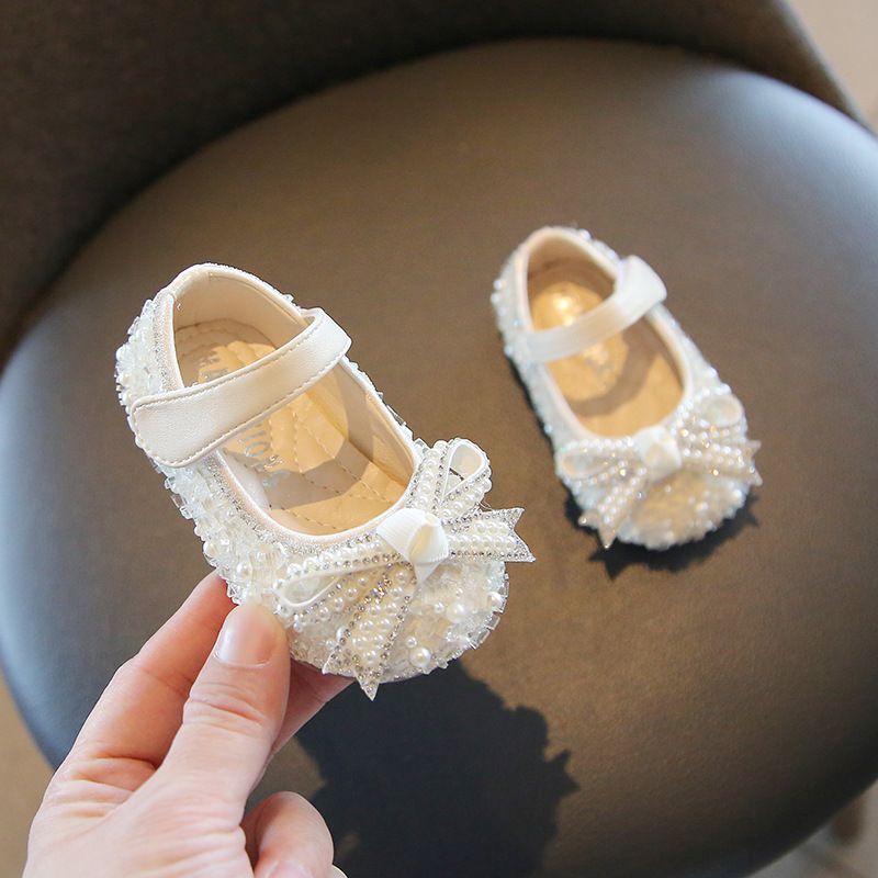 Mother & Kids Baby Girl Shoes Birthday Spring And Autumn Style Girl Princess Baby Toddler Shoes Soft Sole Children's Leather Shoes Summer_viptrois.com