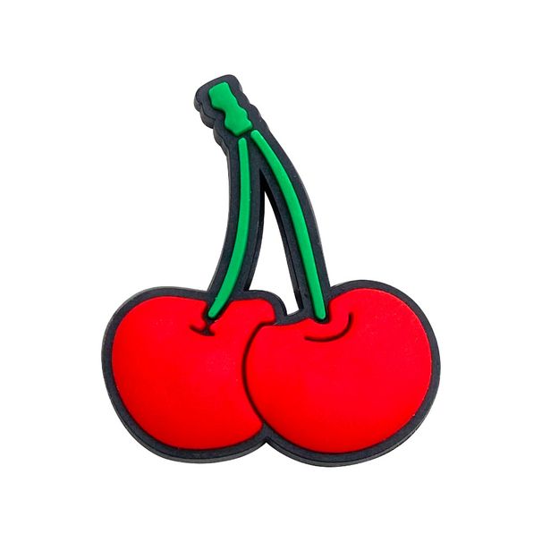 New Lovely Fruit Series Shoes Flower Shoe Buckle Soft Rubber Shoes Accessories I-buckle Ornaments_viptrois.com