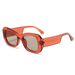 Men's Sunglasses New Square Frame Sunglasses For Women, Daily Fashion Sunglasses For Men, Personality, Wide Legs, UV Street Shot_viptrois.com