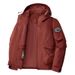 Men's Multi-Pocket Fleece-Lined Work Jacket - Windproof Hooded Utility Coat For Outdoor Fishing & Photography (Regular & Fleece-Lined Options)_viptrois.com