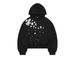 Retro Cherry Blossom Print Hooded Sweatshirt Men's Trendy Streetwear American Fashion Cross Border Harajuku Personalized Design_viptrois.com