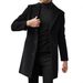 2025 Mode Männer Wolle & Mischungen Herren Casual Business Trenchcoat Herren Freizeit Mantel Männlich Punk Stil Mischungen Staub Mäntel Jacken_viptrois.com