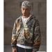 American Retro Camouflage Hooded Sweatshirt for Men Street Style 3D Print Loose Fit Zip up Top Cross Border Hot Selling_viptrois.com