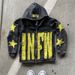 Europe, America 2025 Autumn And Winter Foreign Trade Leisure Sweater Patchwork Letter Star Pattern Pullover Hoodie Loose_viptrois.com