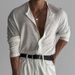 Men's Clothing Breathable Slim Fitting Long Sleeved Business Casual Commuter Shirts Sun Proof Thin Cardigans_viptrois.com