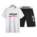 Men's Clothing Short-sleeved Suit Men's Sports Running Fitness Suit Quick-drying Breathable T-shirt Two-piece Suit Foreign Trade Cross-border_viptrois.com