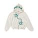 Men's Clothing European And American Wholesale Sweatshirt Printed Zipper Long Sleeved Pullover Hoodie Sweatshirt Jacket Trendy Street Jacket_viptrois.com