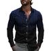 Simple Mens Shirt Spring Single Breasted Lapel Design Shirt New Daily Fashion Casual Loose Comfortable Business Shirts Geometric_viptrois.com