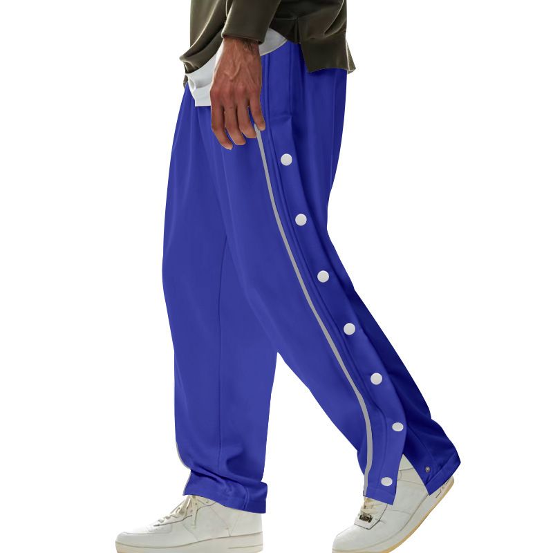 Men's Hip-Hop Basketball Joggers With Drawstring Waist - Heavyweight Streetwear Sweatpants For Casual & Sports (S-XXXL)_viptrois.com