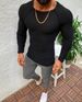 Loom Cross-Border Autumn Winter Foreign Trade European American Round Neck Solid Color Sweater Men's Korean Style_viptrois.com